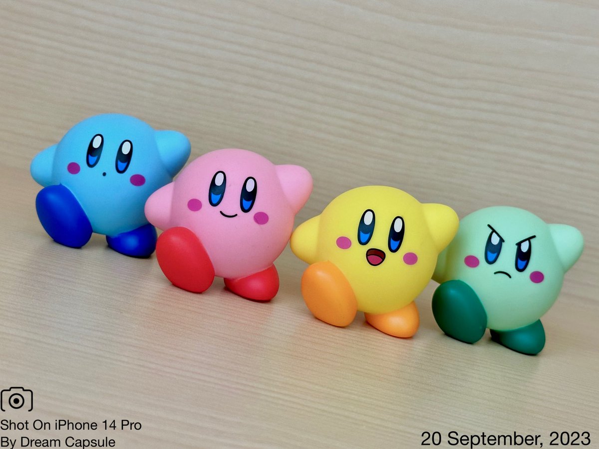 🌟新入荷ガチャ商品プレゼントCP🌟 カラフルなカービィがソフビに