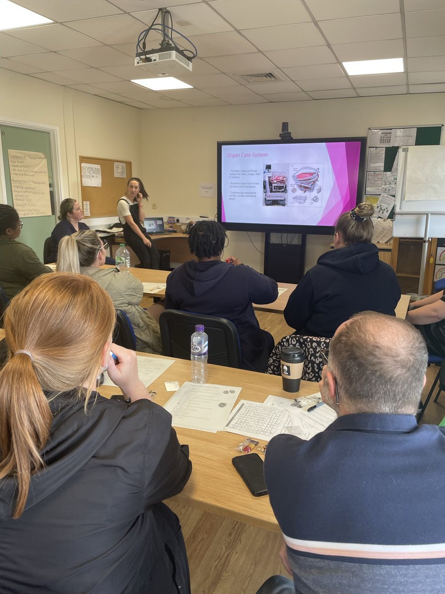 RBHCCUEducation's tweet photo. 💞 Organ Donation Week 💞 
Our link nurses arranged an Organ Donation awareness session including the process of OD, Brain Stem Testing, the role of specialist nurses and our nursing role. All followed by an interactive quiz!
Did you know 1 donor can save up to 9 lives? @NHSBT https://t.co/Jr4uoHtwxN