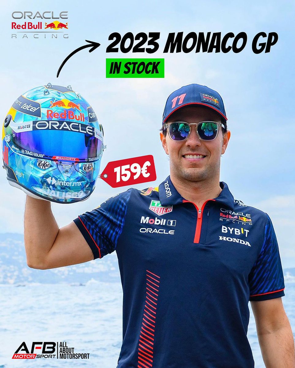 AfbMotorsport's tweet photo. MINI HELMET SERGIO PEREZ MONACO GP 2023🚀
#afbmotorsport #afb #auto #motor #sport #motorsport #shop #alpinestars #minihelmet #minihelmetf1 #helmetf1 #f1 #f1replica #f1helmet #helmetreplica #replica #collection #f1collection #hrxbespokemotorsport #hrx https://t.co/Z3J1ZpjhRU