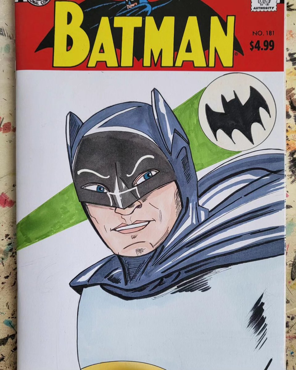 The greatest batman of all The Adam West 

#Batman #AdamWest #Batman66 #adamwestbatman #dccomics #dcukcomics #dctv #tothebatmobile #batmancomics #blanksketchcover #dcfanart