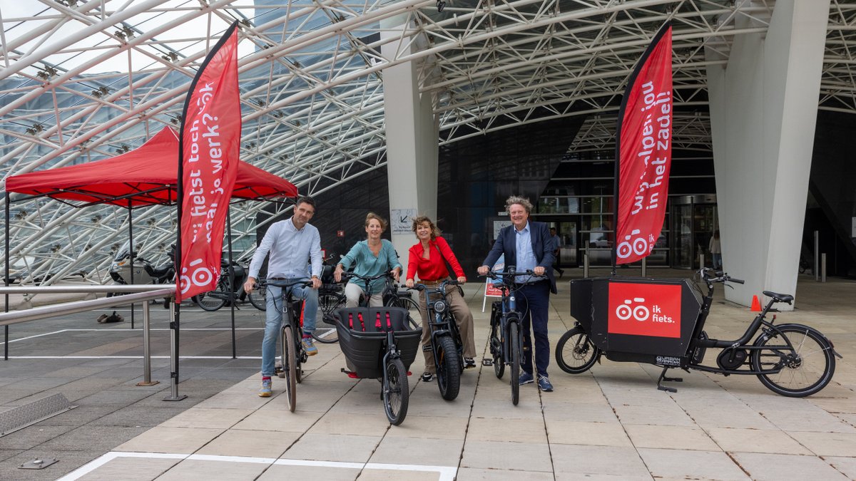 Mobiliteitsweek Utrecht (@mobweekutrecht) on Twitter photo Gister trapte <a href="/ProvUtrecht/">Provincie Utrecht</a> en #Goedopweg af met een inspiratiesessie over fietsstimulering voor HR managers in Utrecht oost. Met op het plein een heuse roadshow om nog even te oefenen. #IkFiets #MobiliteitsweekUtrecht Gister trapte <a href="/ProvUtrecht/">Provincie Utrecht</a> en #Goedopweg af met een inspiratiesessie over fietsstimulering voor HR managers in Utrecht oost. Met op het plein een heuse roadshow om nog even te oefenen. #IkFiets #MobiliteitsweekUtrecht