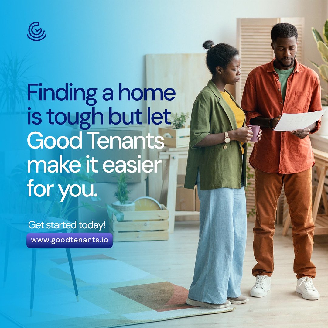UseGoodTenants's tweet photo. More than business partners, we're invested in your growth, success and peace of mind. Get connected with verified tenants and easily manage your rental properties with Good Tenants. Link in Bio https://t.co/1i93RHNhEb