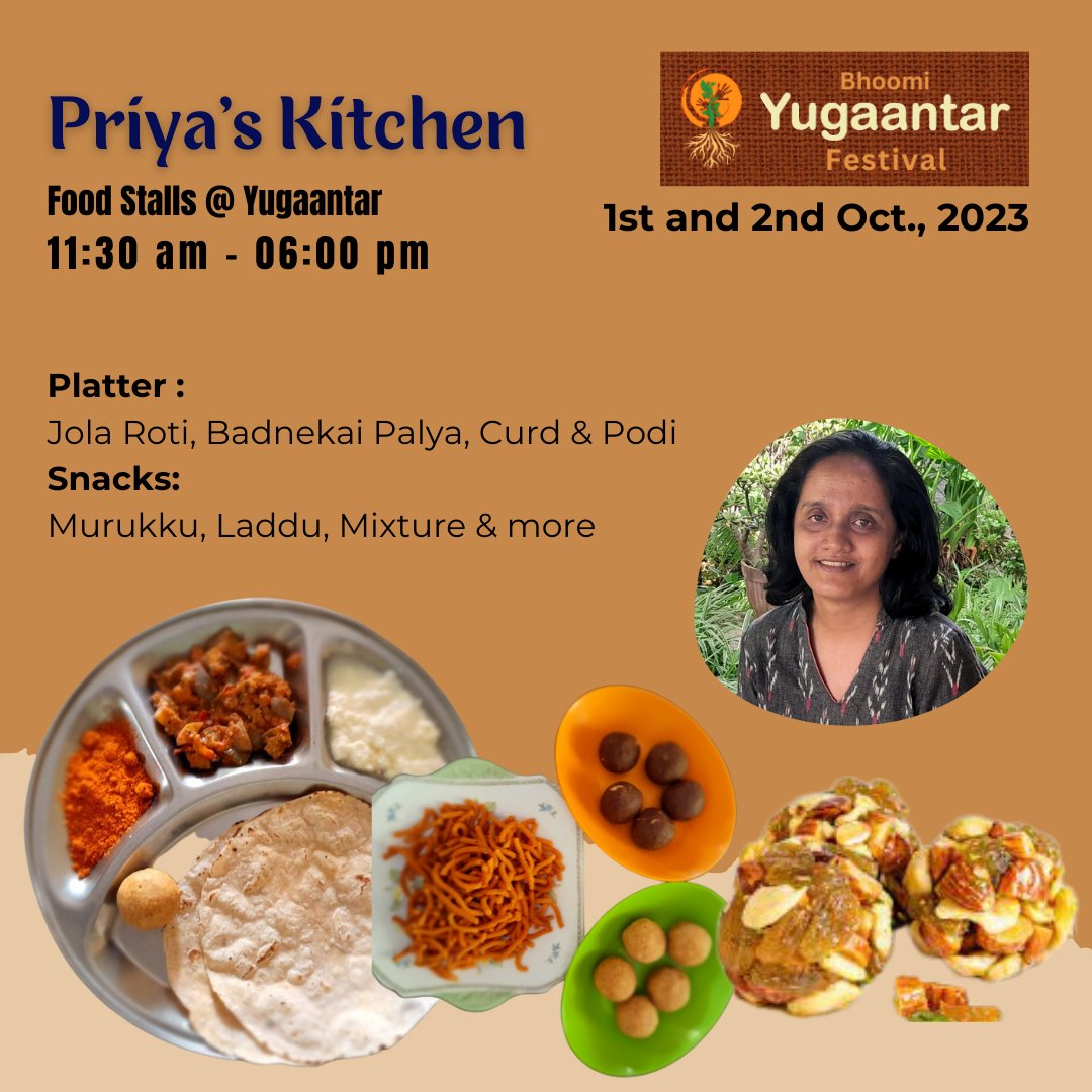 Local, traditional meals, healthy snacks and organic food that use millets and naturally grown vegetables on offer at Yugaantar. Relish these delicacies by registering for the festival today!
bit.ly/Yugaantar2023