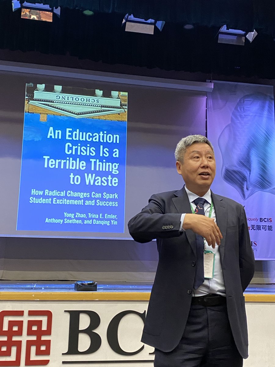 BCISonline's tweet photo. Very excited to welcome @YongZhaoEd to Beijing City International School for a week of inspirational learning for all BCIS community members!

#BCISpirit #BCISonline #BCISpersonalization https://t.co/oapD7BAmCQ