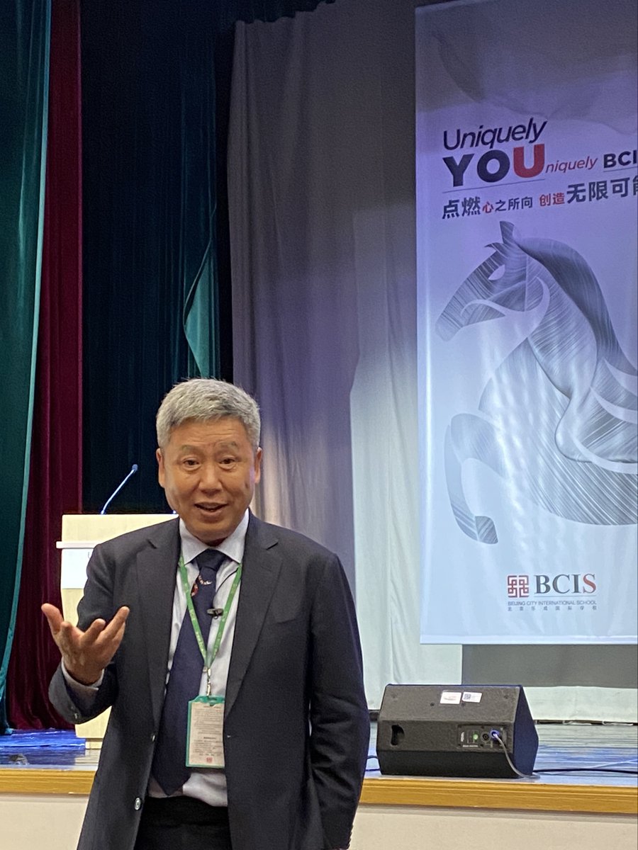 BCISonline's tweet photo. Very excited to welcome @YongZhaoEd to Beijing City International School for a week of inspirational learning for all BCIS community members!

#BCISpirit #BCISonline #BCISpersonalization https://t.co/oapD7BAmCQ
