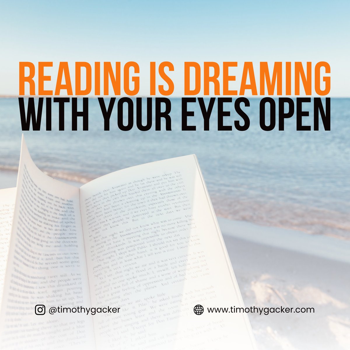 Books transport us to magical worlds, ignite our imagination, and allow us to experience countless adventures, all while our eyes remain wide open. Every page is a doorway to a new dream!

#booklovers #imaginationunleashed #dreamwitheyesopen #literaryescape