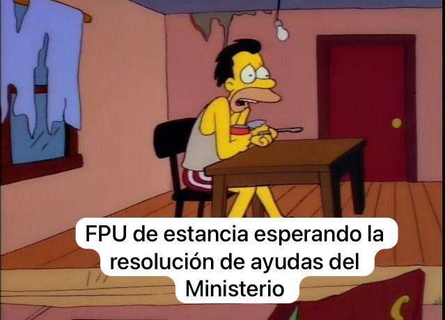 FPUinvestiga's tweet photo. No se por qué nos da que @subirats9 y @DianaMorantR no tendrán tantos problemas para percibir dietas como un FPU para que se le pague su ayuda de estancias. 

Esto es vergonzoso. Y lo sabéis perfectamente @UniversidadGob @CienciaGob pero… #NadieAlVolante https://t.co/OyBhKdCluc