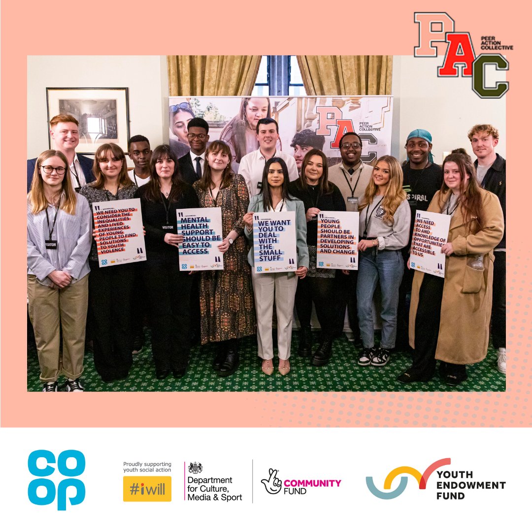 The #PeerActionCollective is a network of young people in England &amp; Wales, working hard to make their communities safer. We're kickstarting the next phase of PAC working with young people to find out what is needed to make their area a better place to live bit.ly/3PKvUk4