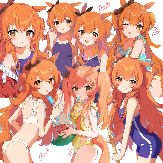 夏の終わりなので水着まとめ 