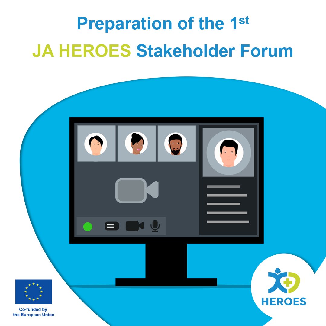 📢 These days we are preparing the 1st Stakeholder Forum, which will take place on 3 October. It will be attended by nominated national stakeholders from HEROES countries and invited stakeholders from EU organisations. 👥💬 🇪🇺 #EU4Health #HealthUnion 🇪🇺 @EU_Health @EU_HaDEA