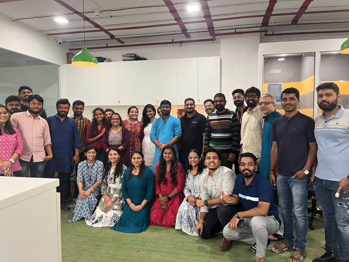 Sneak peak into our Ganesh Chaturthi celebrations at our Bombay and Bangalore offices. More details at:  linkedin.com/posts/jai-kisa…