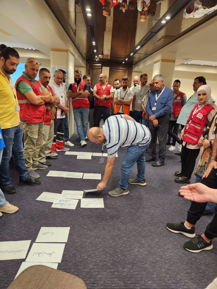 IFRC_MENA's tweet photo. The swift &amp; effective response of @MaMrcs to the #MoroccoEarthquake &amp; @LibyaRC to the #LibyaFloods is the result of years of preparedness efforts such as the implementation of the Preparedness for Effective Response (PER) approach, which was done with the support of #IFRC_MENA. https://t.co/BtFEPEf4dG