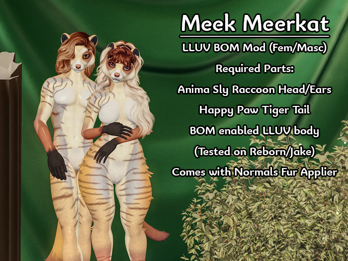 PinkToyBoxSL's tweet image. Hello everyone! My newest Meerkat mod was mysteriously deleted/broken on marketplace. With permission from LL I remade the listing. Here's the new one! Thanks  🩷😅marketplace.secondlife.com/p/PTB-Meek-Mee… #secondlife #furry