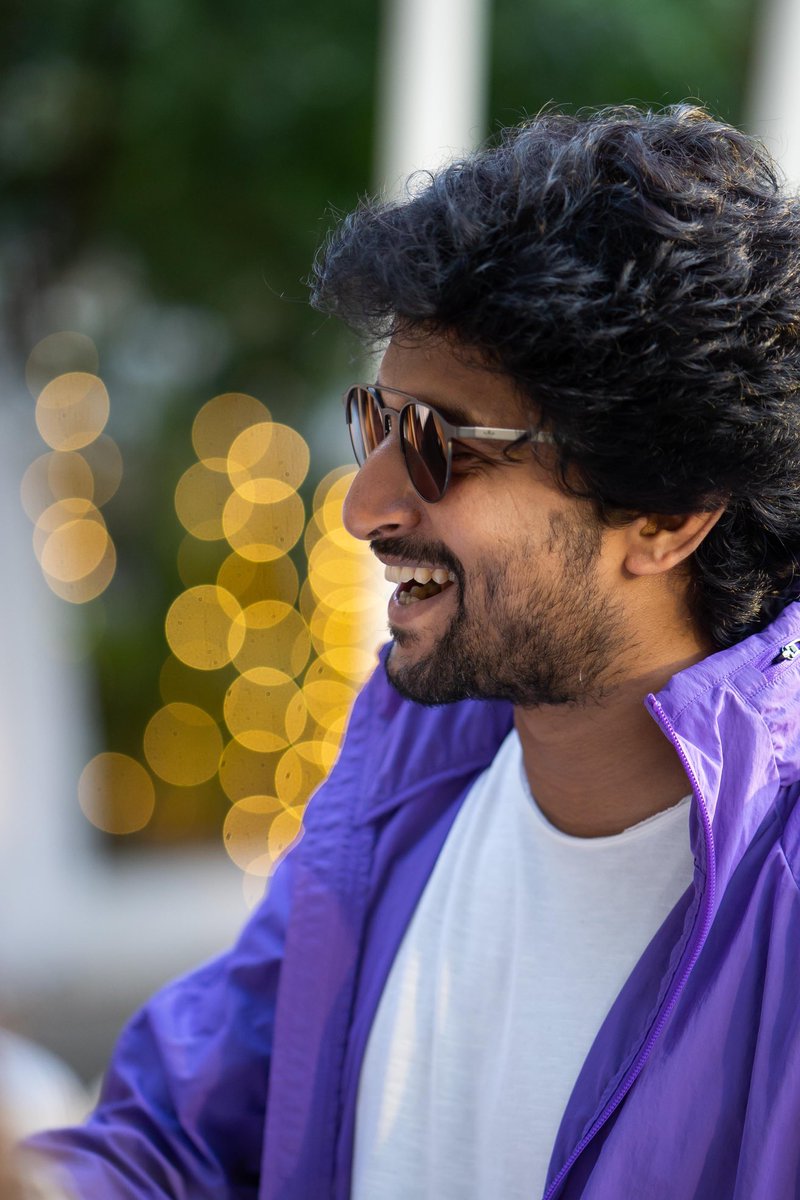 hemananth_pro's tweet photo. Radiant Heartwarming and full of positivity ❤️
Natural🌟 @NameIsNani
#HiNanna #Nani #ActorNani #NaniActor
@onlynikil https://t.co/ZubXqAs8P1