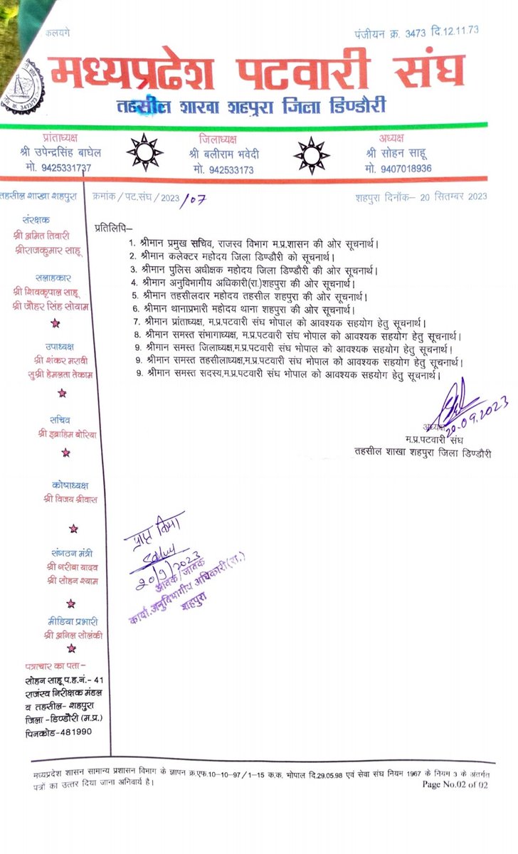 #2800gradepay 
#mppatwariStrike