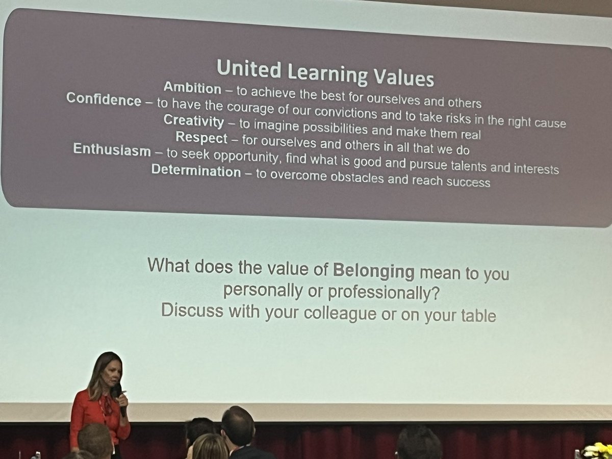 lstevenson2410's tweet photo. And we’re off. 
Fantastic to be in the room with so many wonderful professionals focusing on #Attendance across @UnitedLearning schools. A great start is to ensure that we align with the #Values that all of the schools work working. 
@BEPvoice @KBuccleuchA https://t.co/eaMNO0PlpA