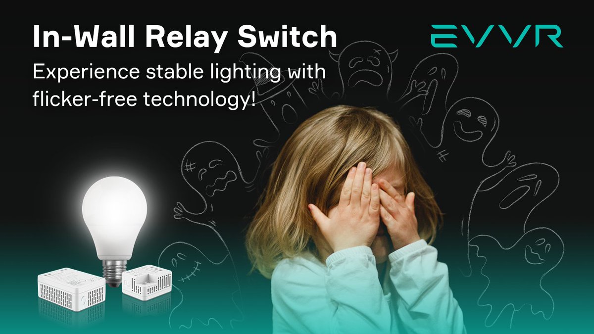 evvrautomation's tweet photo. Say goodbye to flickering lights with EVVR's In-Wall Relay Switch. Enjoy a stable and reliable user experience with its advanced design. Upgrade your smart home lighting today!
Learn more: https://t.co/GzsfaTWcku
#smartlighting #smartswitch #EVVR #smarthome #homeautomation https://t.co/TUEdQia1Y0