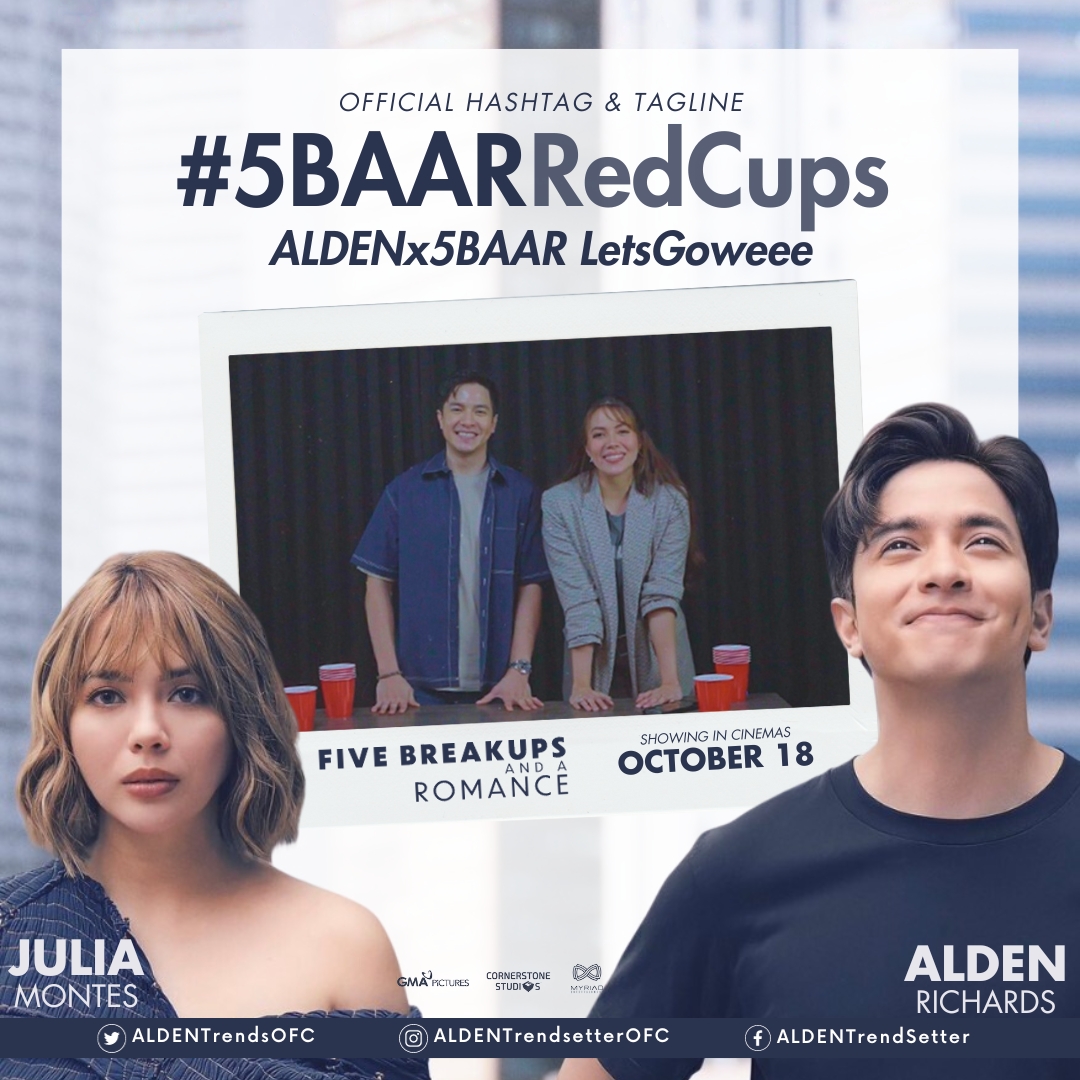 AldenTrendsOFC's tweet photo. Get ready to raise the stakes because ALDEN and JULIA are all set to take the RED CUPS game to a whole NEW level! ππΌπ€©
The competition is FIERCE and the laughter will surely be NON-STOP as they face off in the most entertaining battle you've ever seen! π₯°
Who will reign supreme in this Ultimate Showdown, will it be β
Team βGroup Studyβ OR
Team βGanyan Ka Naman Palagiβ? π€£
Watch out for the DROP later at 6PM!
GMA Network Facebook & YouTube Channel
=====
Five Breakups And A Romance
starring ALDEN RICHARDS & Julia Montes
in cinemas OCTOBER 18!
@aldenrichards02 @yourjuliamontes @myriad_corp
@GMAPictures @CSstudiosph
#5BAARRedCups
#ALDENRichards
ALDENx5BAAR LetsGoweee