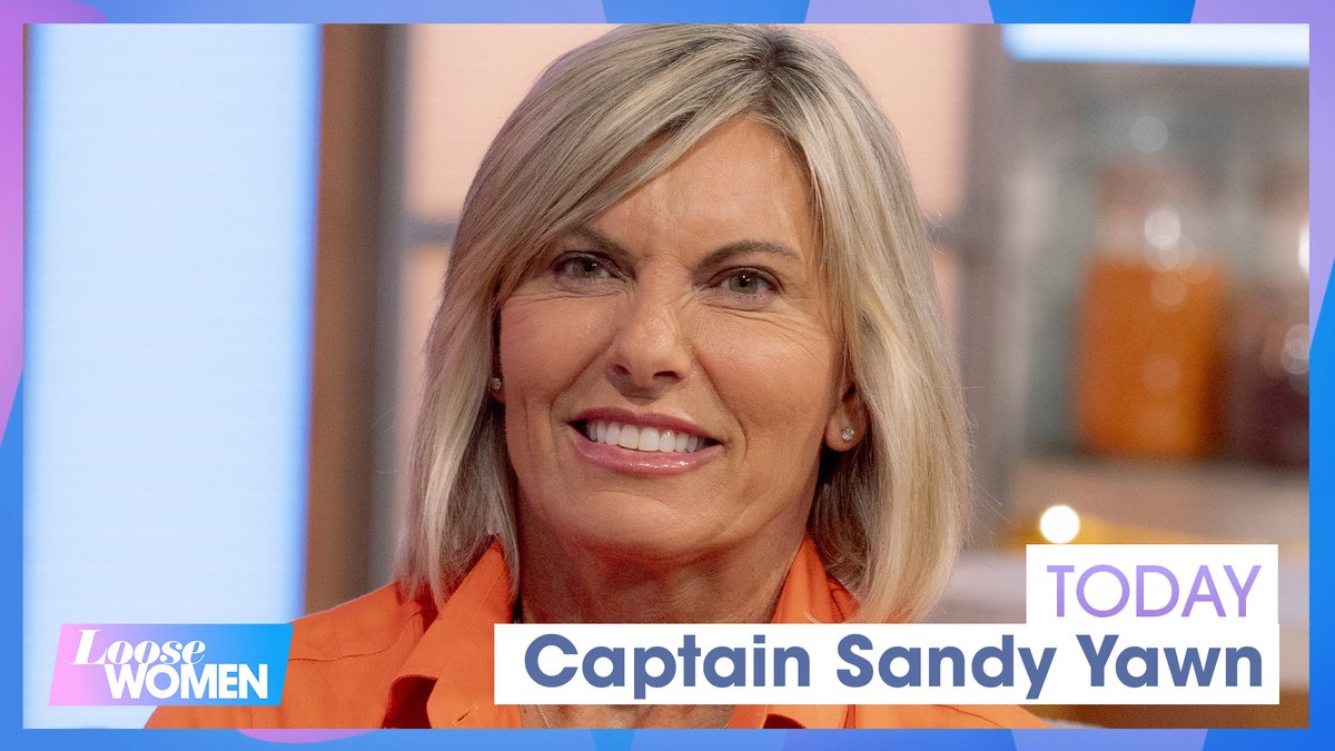 Anchoring in the studio today is the one and only, @CaptSandyYawn! She'll be giving us all the juicy details on what really happens out at sea ⚓️