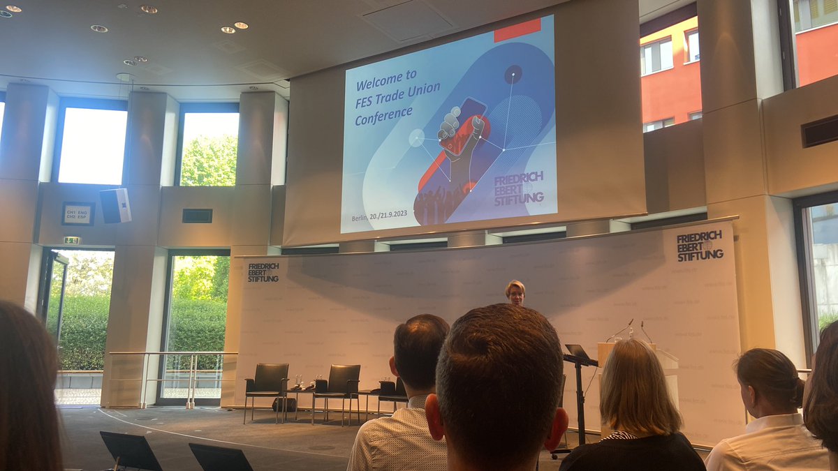 philippcjahn's tweet image. Excited to join many colleagues from around the world at @FESonline trade Union conference.#LaborMovement #TradeUnions