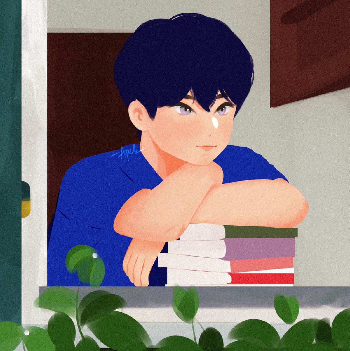 mengapels_'s tweet photo. 💙🐬

#PLAVE #플레이브 #Fanart #예준 #Yejun https://t.co/eyaFXB0uNW