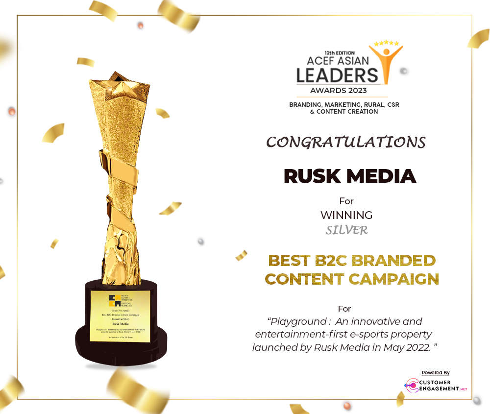 ACEF forum & Awards (@acef_apac) on Twitter photo "Congratulations on your well-deserved victory! <a href="/rusk_media/">Rusk Media</a> Your hard work and talent have truly paid off."
#acef #playground #ruskmedia #acefawards "Congratulations on your well-deserved victory! <a href="/rusk_media/">Rusk Media</a> Your hard work and talent have truly paid off."
#acef #playground #ruskmedia #acefawards
