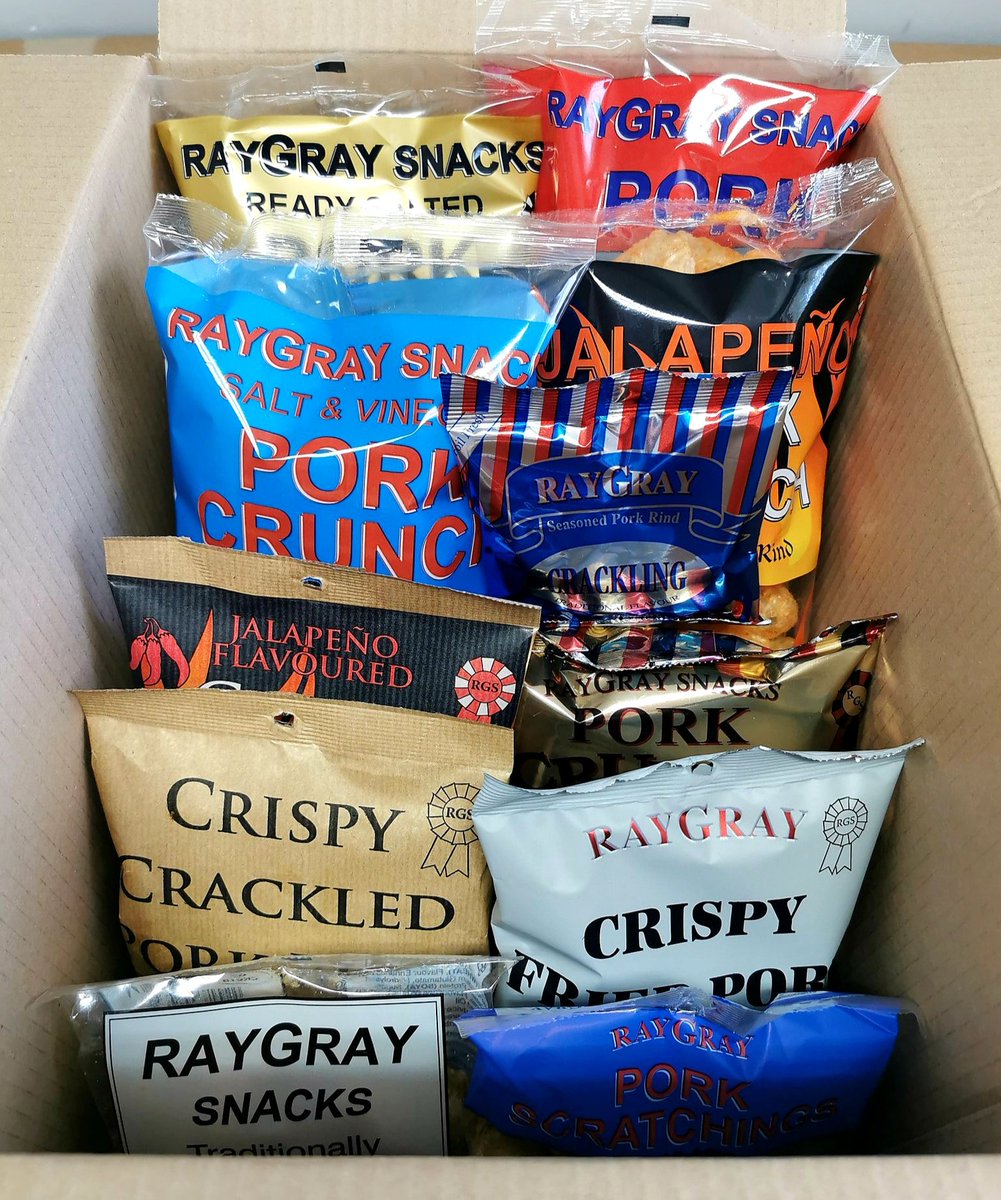 RayGray_Snacks's tweet image. Pork Crackling, Pork Crunch, Pork Scratchings

#OnlyTheBest 😊