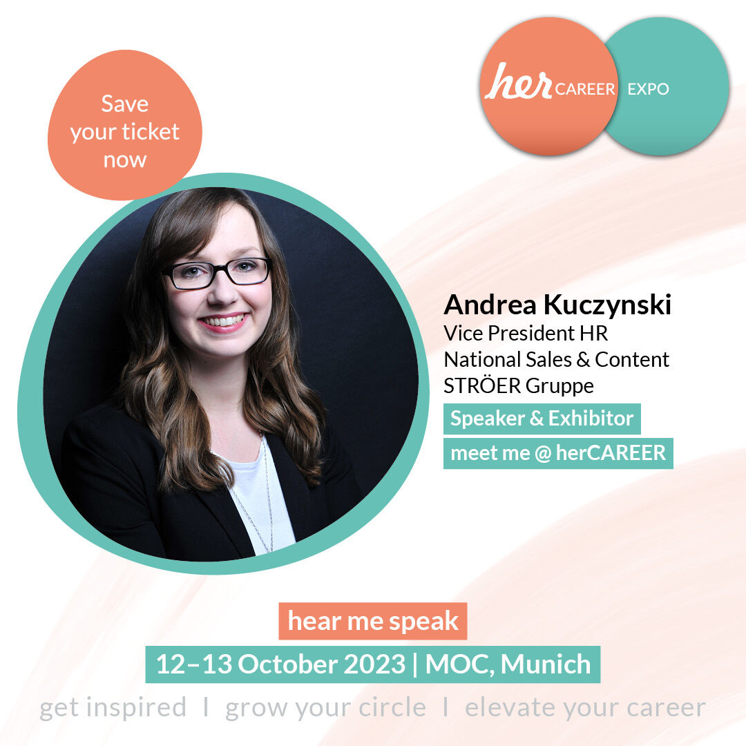 her_CAREER_de's tweet image. Ströer ist ein führendes deutsches Medienhaus mit rund 10.000 Mitarbeiter:innen. 🚀 
Auf der herCAREER Expo 2023 kannst Du direkt mit Mitarbeiter:innen ins Gespräch kommen und mehr erfahren.   her-career.com/paussteller/st…
#herCAREER #GenderEquality #Ströer #HR #FemaleCareer