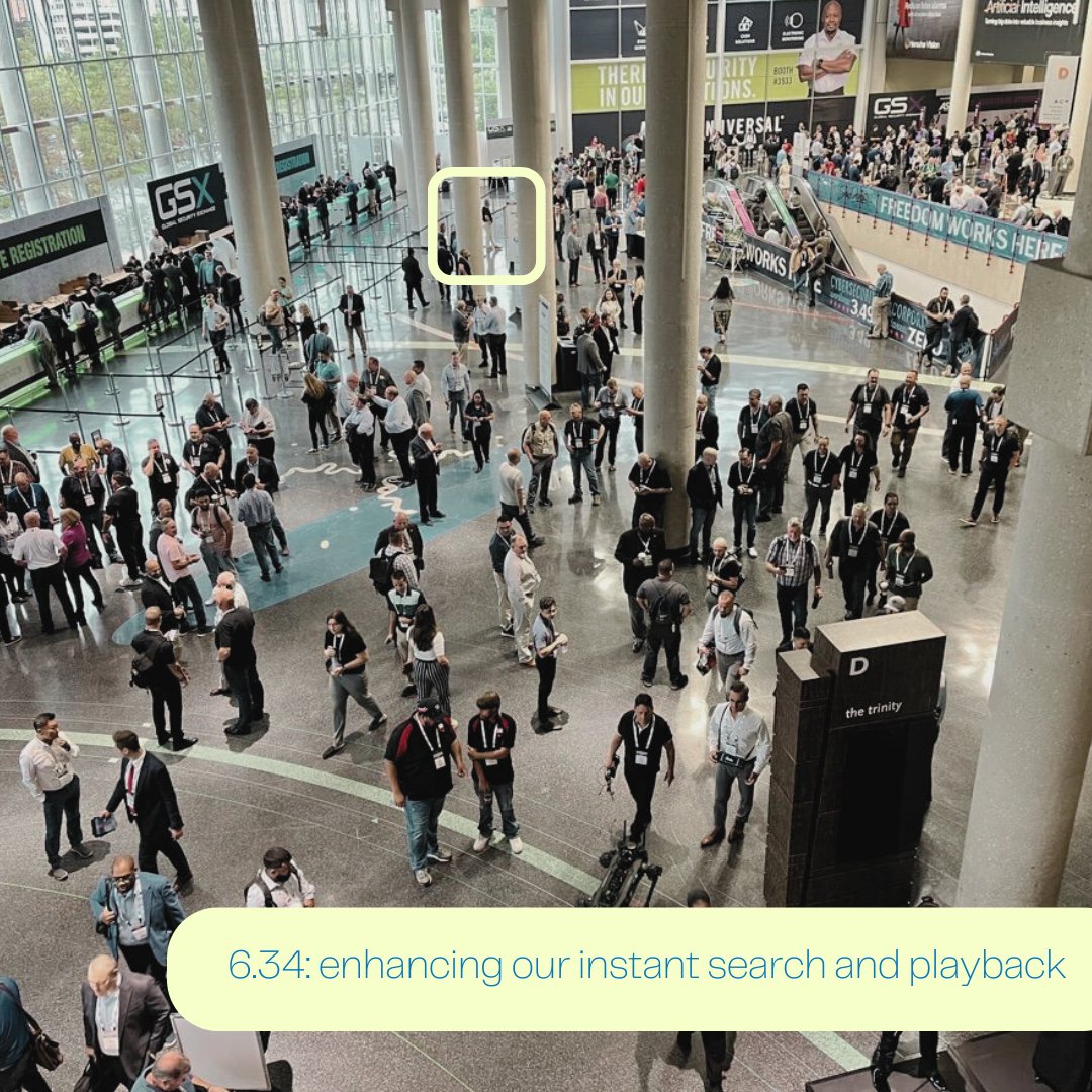 Wavestore's tweet image. Wavestore v6.34 further enhances our instant search and playback. 
See event and take effective action even more easily!

#vms #videomanagement #uximprovements