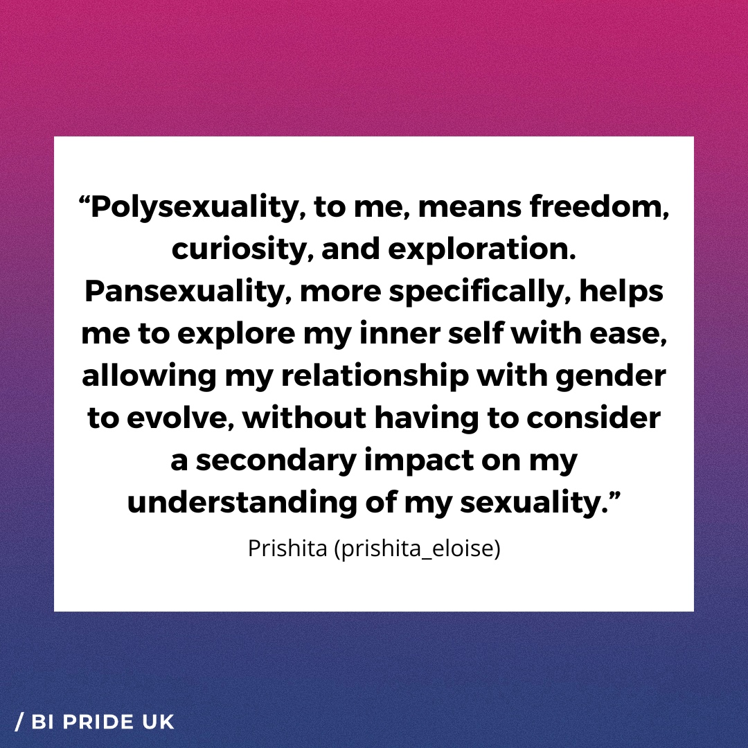 We asked your favourites what being bi, pansexual or queer means to them - and they shared some beautiful answers 💜

Happy #biweek from us to you 🥳