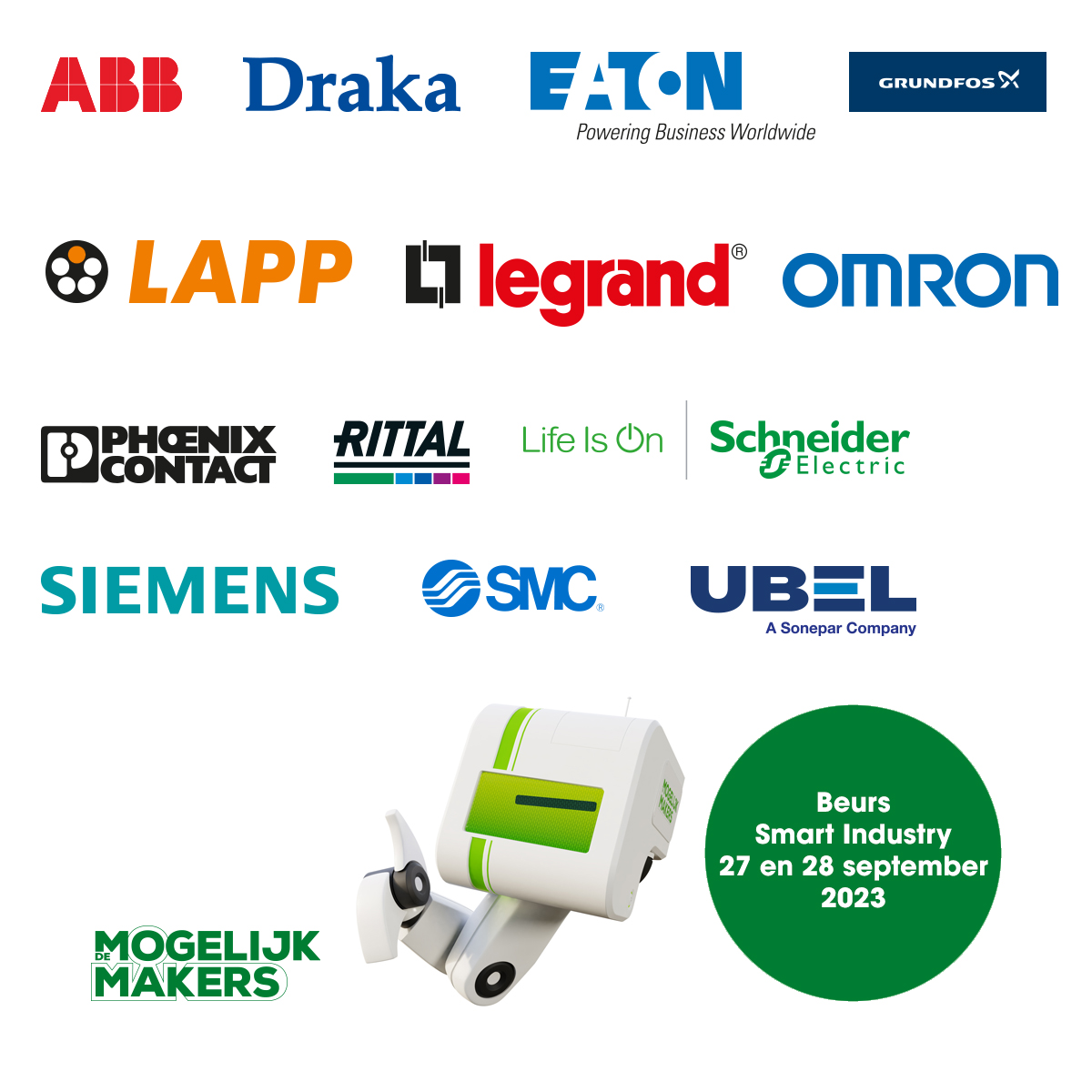 Over een kleine week begint Beurs Smart Industry. Op wo 27 sep. en do 28 sep. bent u van 10-16 uur van harte welkom in Eindhoven, in ons inspiratiecentrum. Meld u aan en bekijk gelijk welke Power Sessies over de energietransitie er zijn: ow.ly/7H5750PKqx8 #tu