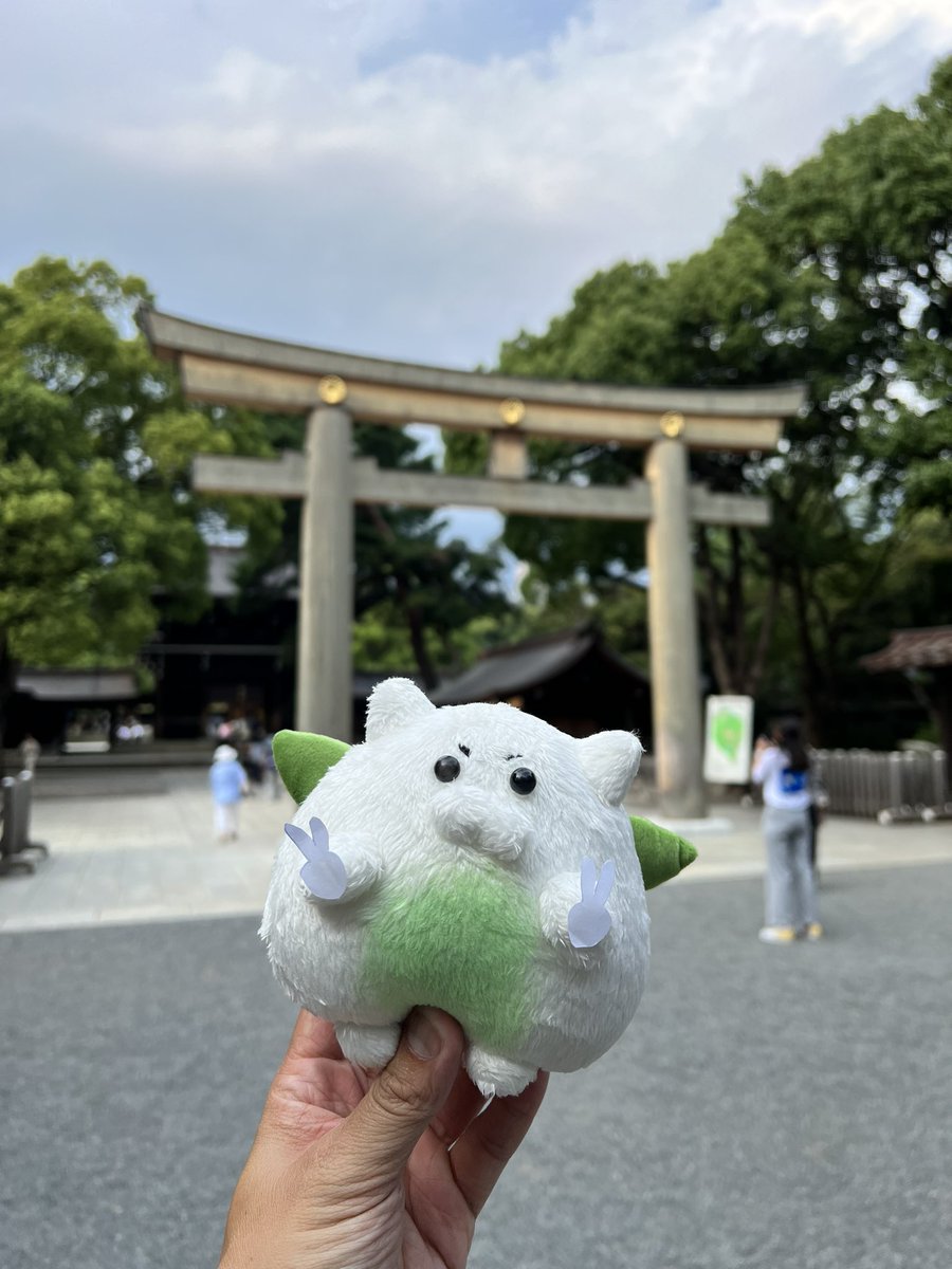 去明治神宮加持一下😼
#蘭蘭你看