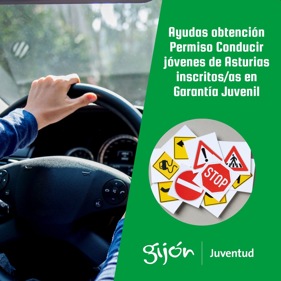 JuventudGijon's tweet photo. 📢 Publicadas Ayudas jóvenes asturianos/as inscritos/as en Garantía Juvenil obtención Permiso Conducir B, C y D ‼️‼️
🗓️Plazo: 11/10/2023
📌Resumen y cómo solicitar las ayudas 👇
https://t.co/npsO7fbsdo
#ayudas #permisoconducir #jovenes #garantiajuvenil #Asturias @Mocedastur https://t.co/9XUViypuOL
