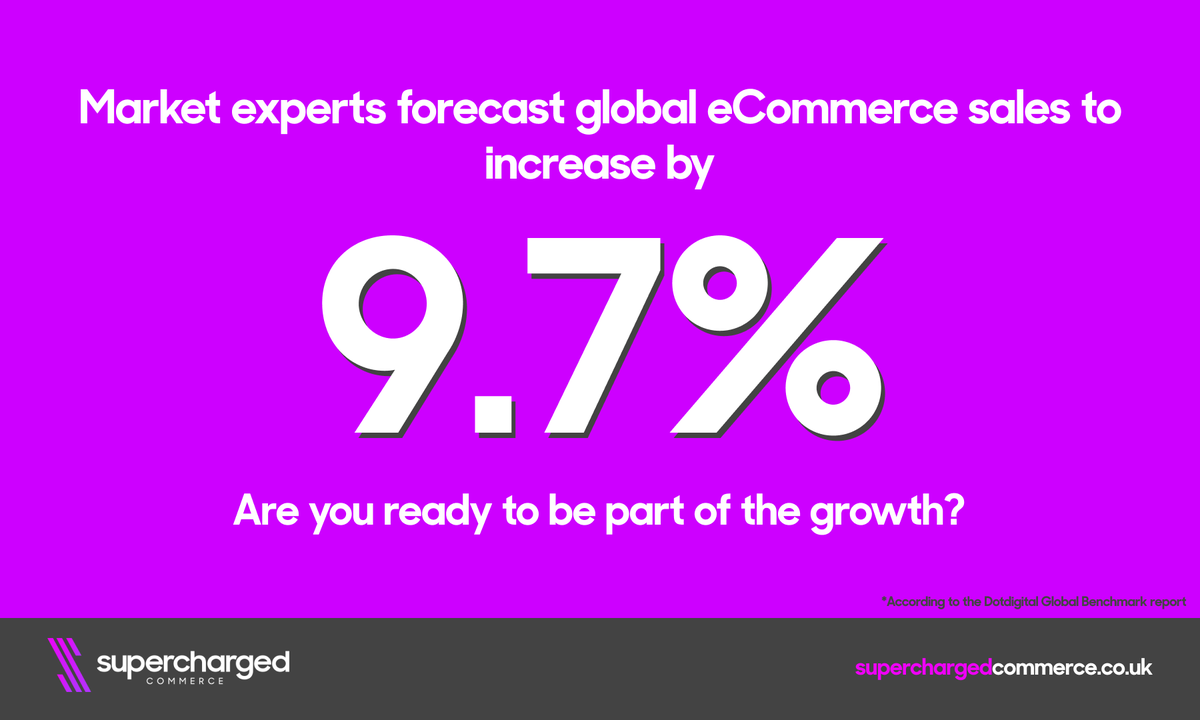 supercharged_co's tweet photo. Market experts forecast eCom sales to increase by 9.7% - Ready to be part of the growth?

In 2022, there was no stability or consistency in spending behaviours.

To stay ahead, you need a strategy that is designed for an ever-changing commerce market.

👇
https://t.co/28xAPhGSPC https://t.co/4YbQFQxZcn