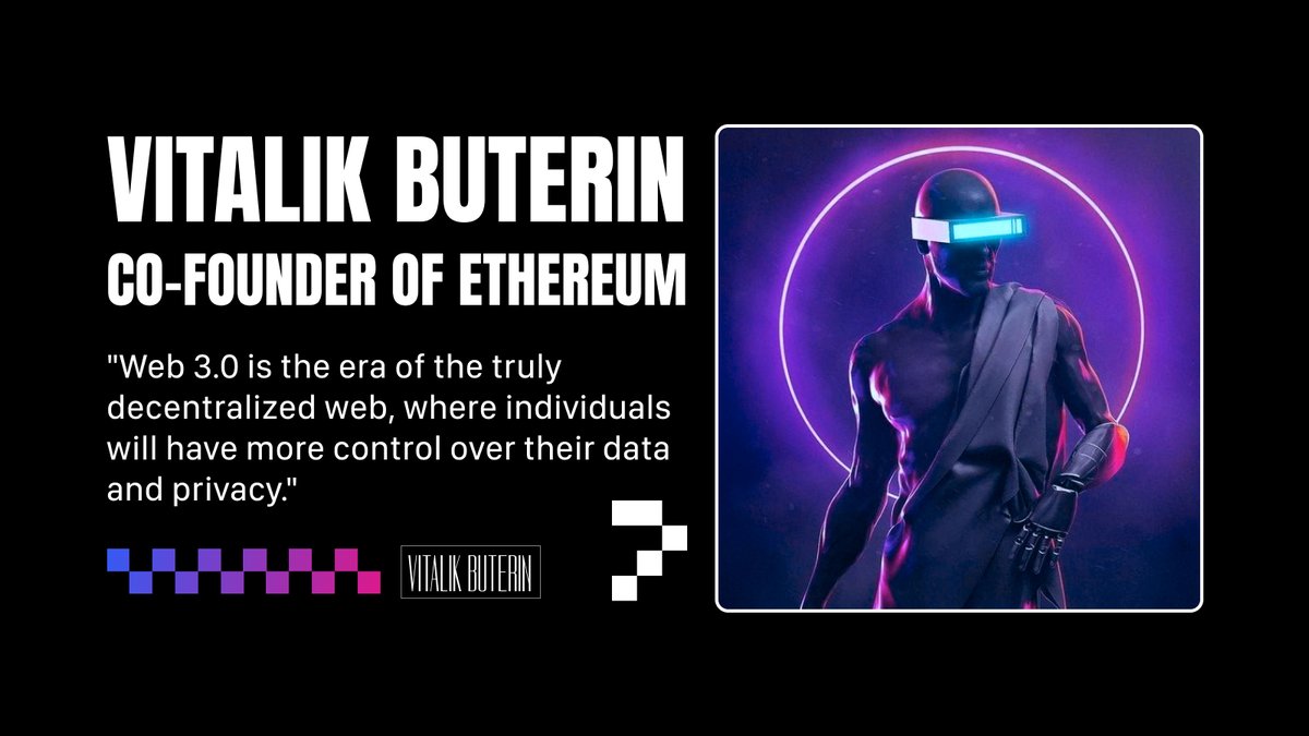 Promtrx's tweet photo. As we venture into the world of Web 3.0, it's exciting to think about the inspiring minds shaping this future. #Web3 #ETH #Vitalik #Blockchain #CryptoCommunities https://t.co/GrspFqg91o