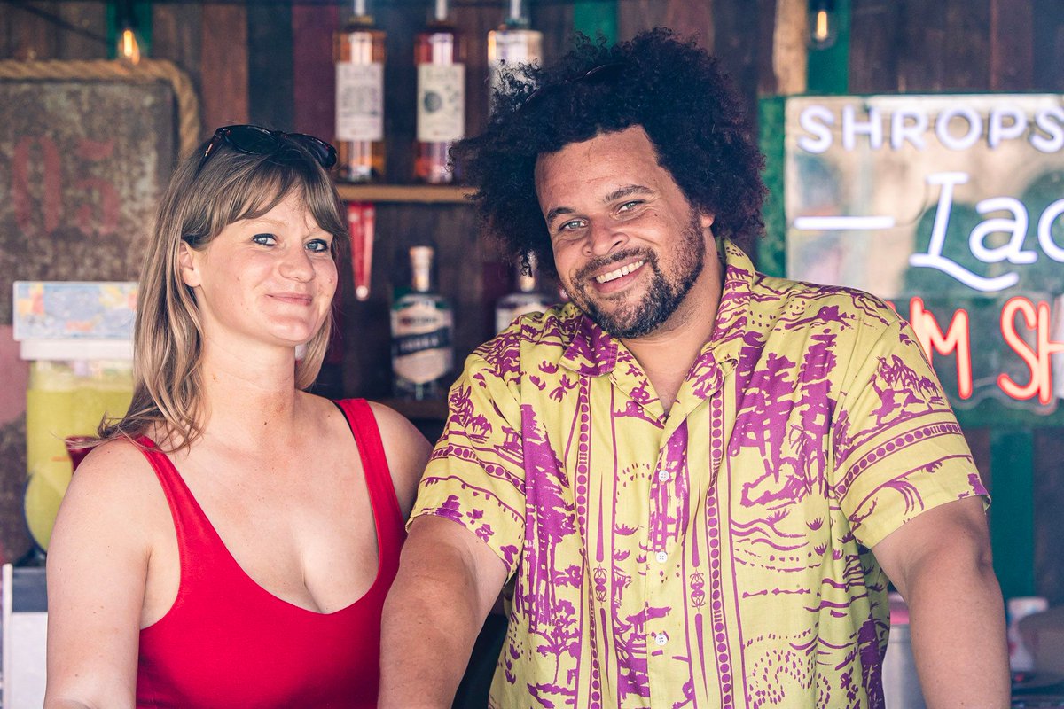 These two kept us happy with Rum Shack cocktails all weekend at Ludlow food Festival, not to mention Adam whipping up a tasty dish or two on the fire bowls! ❤️🍹

<a href="/shropshirelad83/">Shropshire Lad</a>