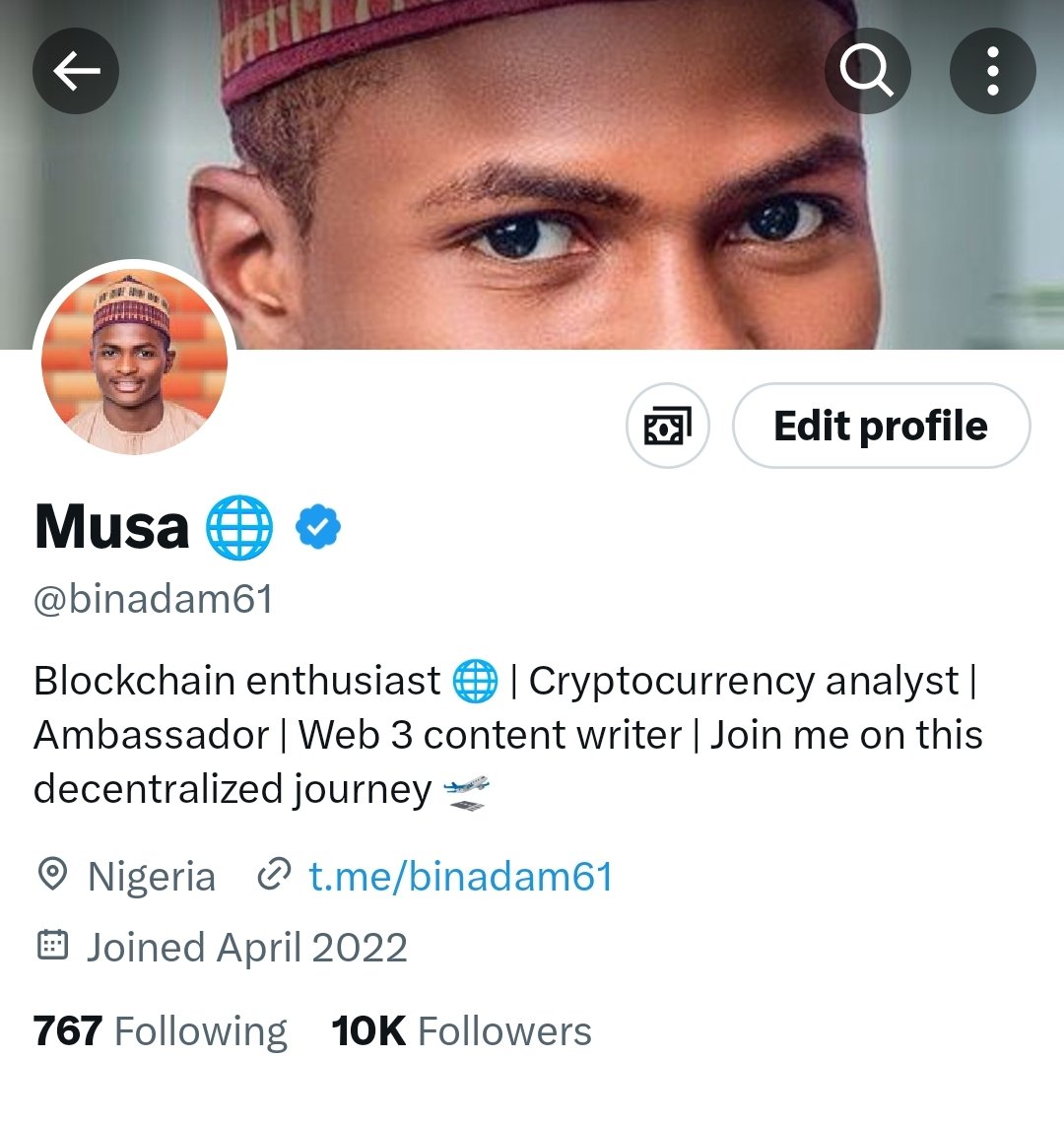 binadam61's tweet photo. 10k Families 🧡🛫

First, I thank Allah and my parents,
 and then you. 🫶

 Insha Allah, we will succeed together. 🧡🛫 https://t.co/HxbNdO3WYc