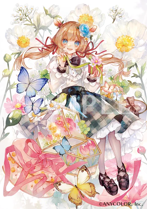 にじさんじ所属 エリー・コニファーさんのお誕生日グッズイラストを描かせていただきました宜しくお願いいたします 