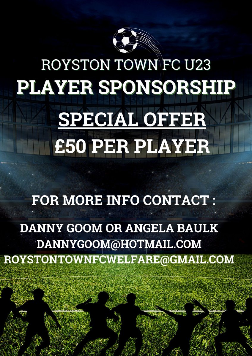 Royston Town FC Reserves (@roystonu23) on Twitter photo 