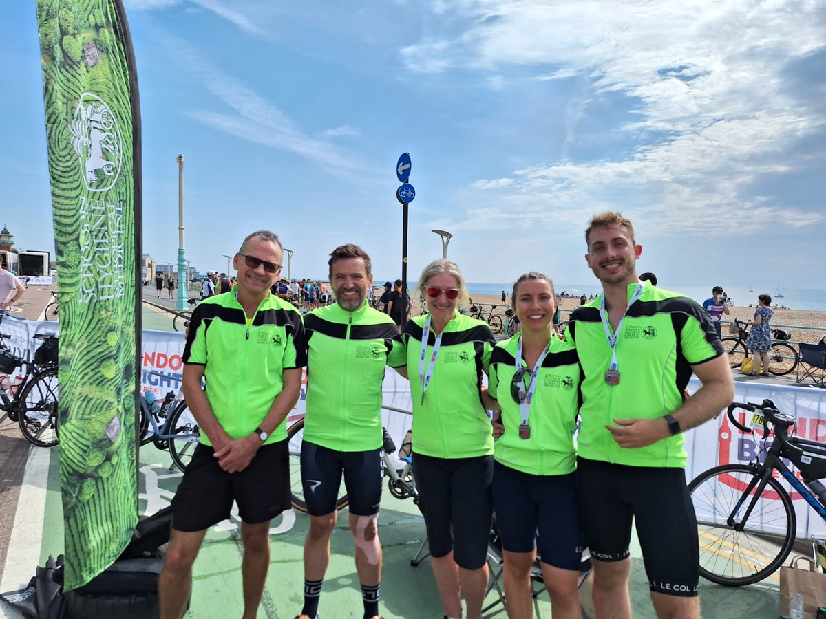 🎉Congratulations to all #TeamLSHTM riders who cycled London to Brighton, including our Director, Liam Smeeth!🚴‍♀️🚴‍♂️

They raised £9,500 for the LSHTM Scholarship Fund & Val Curtis Memorial Fund to support the next generation of #healthleaders.
 
👉bit.ly/2ZBFkqS