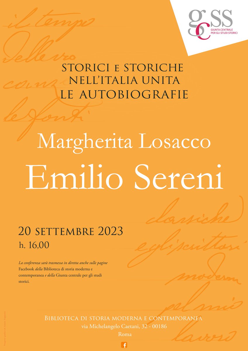 Oggi. #EmilioSereni