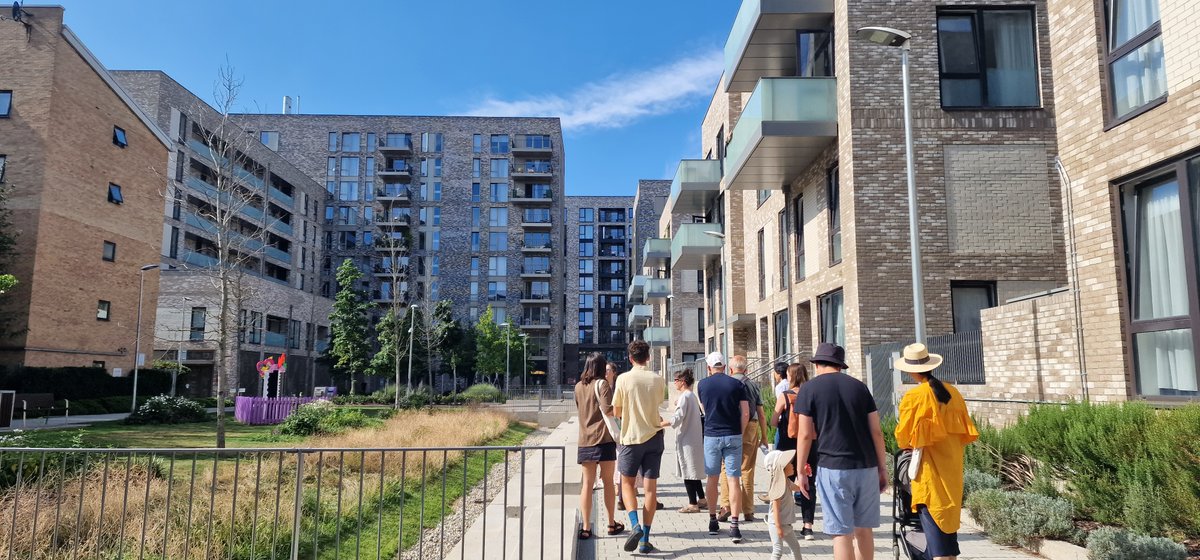 Open House 2023 ✔ 
Over 35 visitors came to view Aberfeldy on Saturday, joining architects <a href="/LevittBernstein/">Levitt Bernstein</a>, staff from the  Feldy community centre and @PoplarHARCA
📷 A huge thankyou to everyone who popped down to to explore our bustling East End community 📷 📍
