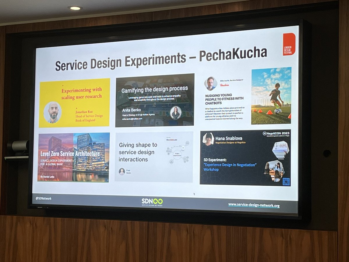 Great #servicedesign PechaKucha from yesterday evening - Thanks! @sdn_uk  @SDNetwork @jpmorgan 🍻🤩