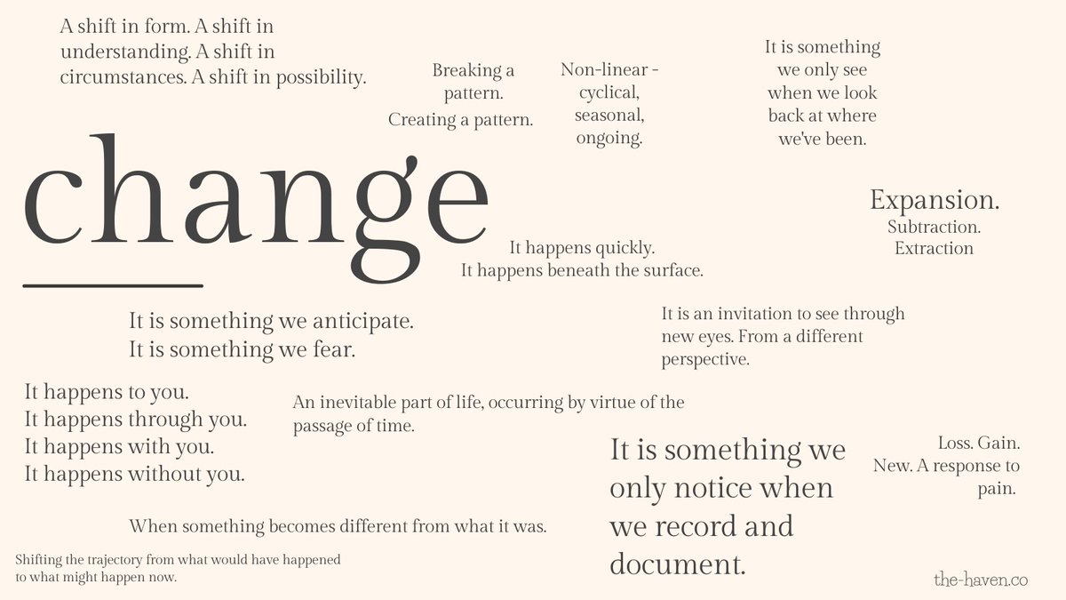 It doesn’t always occur to us that something has, needs to, or could change in our lives. andymort.com/36-time-for-a-…