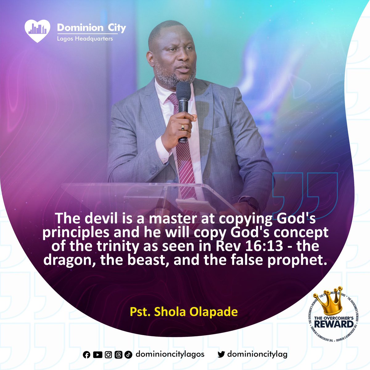 dominioncitylag's tweet photo. Sunday’s sermon nuggets by pastor @sholaolapade
#DominionCity #DCLagosHq #SeptemberSeries #EternitySeries #OvercomersReward https://t.co/vaAwaYVdT2