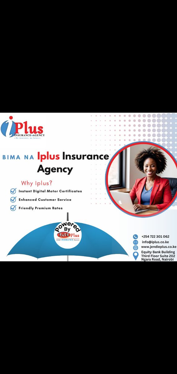 iplusinsure's tweet image. Pata Bima yako na Iplus Insurance Agency! At Iplus, we got you covered with instant motor insurance certificates and the Best Quotes in town. Why choose Iplus? Because we care about your wallet as much as you do. Choose Iplus today! #IplusInsurance #InstantDigitalMotorInsurance