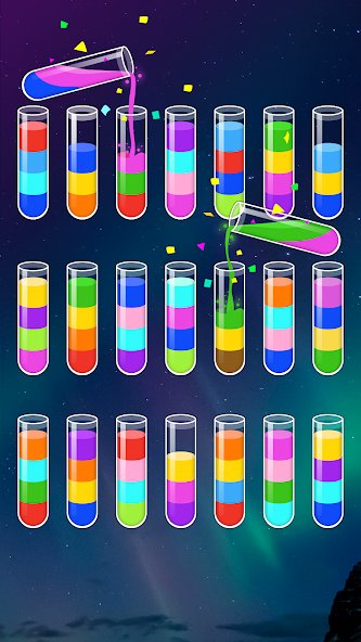 Ballsort_test's tweet photo. Dive into the addictive game-play of Water Sort and challenge to solve thousands of mind-bending levels. Immerse yourself in the soothing sound of water as you pour and sort colors, creating a beautiful symphony of hues. Let the colors flow and your brain ignite with excitement! https://t.co/DvQ48jZtBx