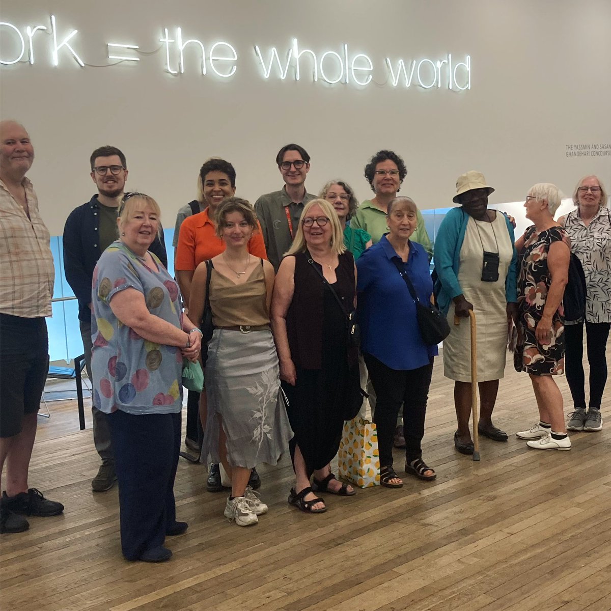 Another snapshot of our wonderful tour of the Tate Modern led by younger neighbour Joe. We are looking forward to our next neighbour-led social club, it is always so special to learn more about our community and their own passions & interests, so lovely when they want to share!