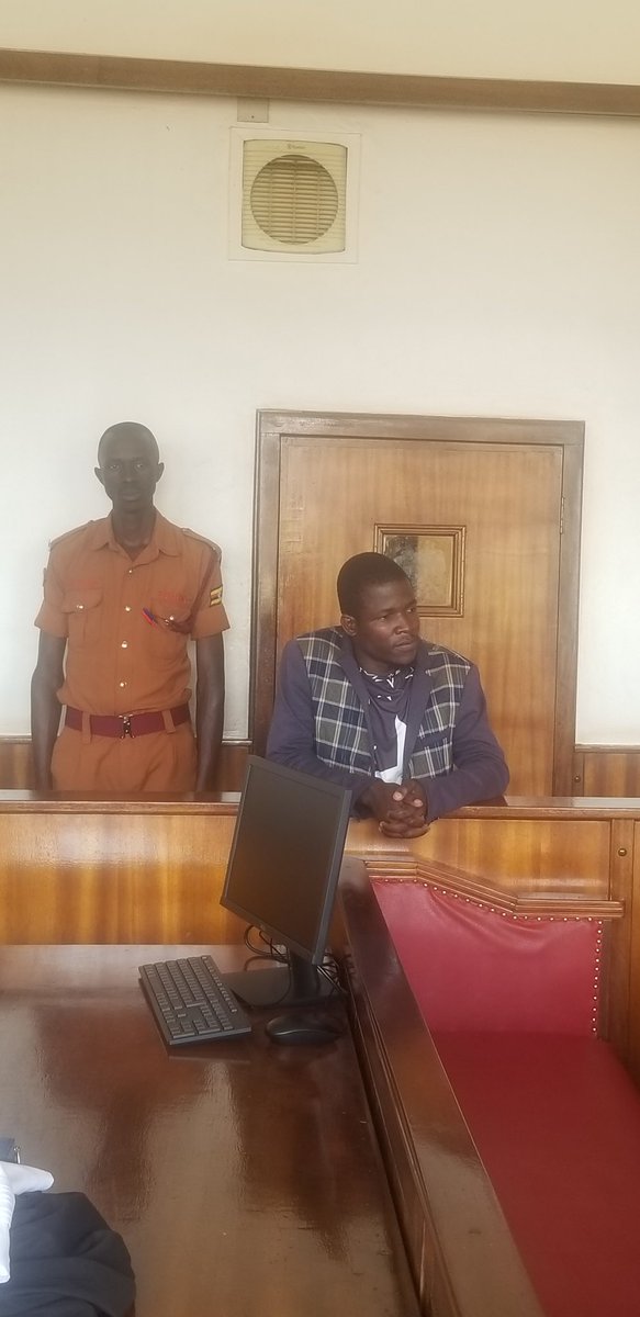 NWSC 🇺🇬 (@nwscug) on Twitter photo In the Utility Court:
"Magician" Kakembo Fabian has been sentenced to 2 and a half years in prison for defrauding our customers, while posing as an employee of NWSC. <a href="/NWSCMD/">Dr. Silver Mugisha</a> In the Utility Court:
"Magician" Kakembo Fabian has been sentenced to 2 and a half years in prison for defrauding our customers, while posing as an employee of NWSC. <a href="/NWSCMD/">Dr. Silver Mugisha</a>