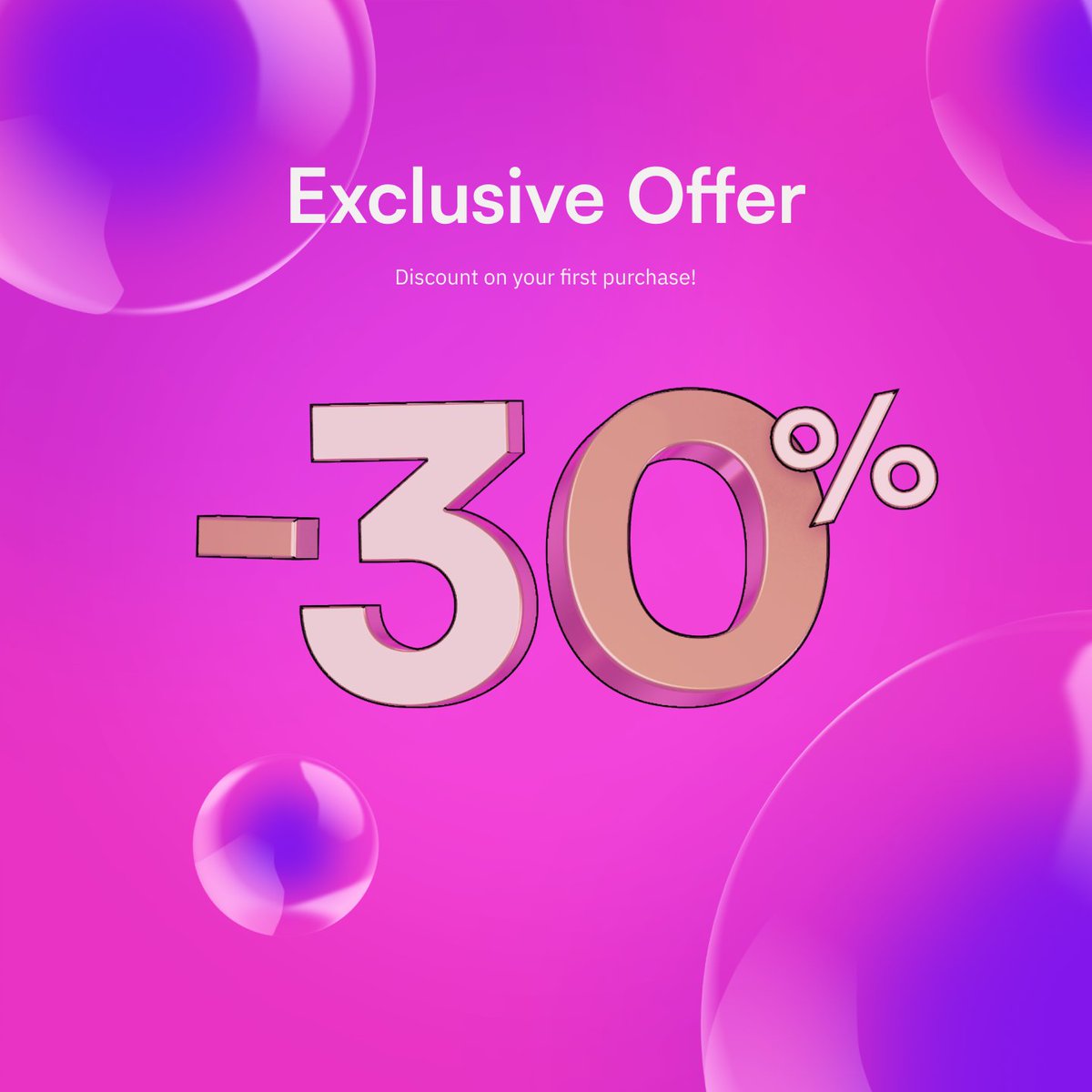 🎉 Your chance for a 30% DISCOUNT is here!

Grab this exclusive offer and order our Design Subscription without a call to enjoy a 30% discount on your first month. Act fast, as this offer is limited and only valid until October 5th!

#Discount #DesignAgency #Business #Founder